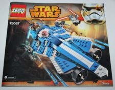 Notice Lego 75087 Anakin's Custom Jedi Starfighter Manuel d'instruction