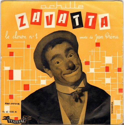 Achille zavatta clown - "le,