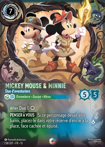 Lorcana mickey mouse - mouse, &