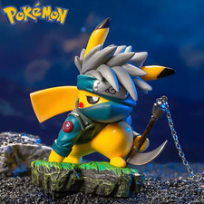 ✨Figurine Pokemon Pikachu Cosplay Kakashi Ninja Naruto 10 cm  Pvc-Collection