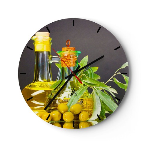 Horloge murale verre - en,