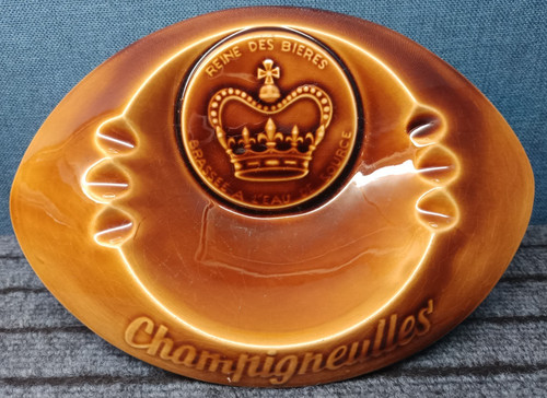 Grand cendrier publicitaire - grand,