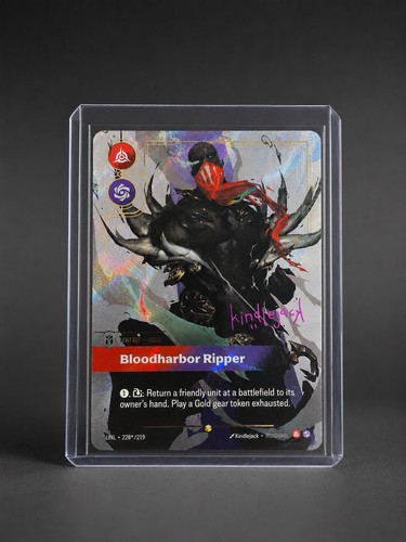 Signed riftbound pyke legend - pyke,