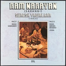 RAM NARAYAN / SURESH TAWALKAR - Sarangi & Tabla - 1979 France LP