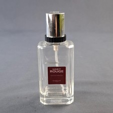 VIDE Flacon De Parfum Vaporisateur Habït Roûge De Guërlaïn Eau De Toilette 50 ml
