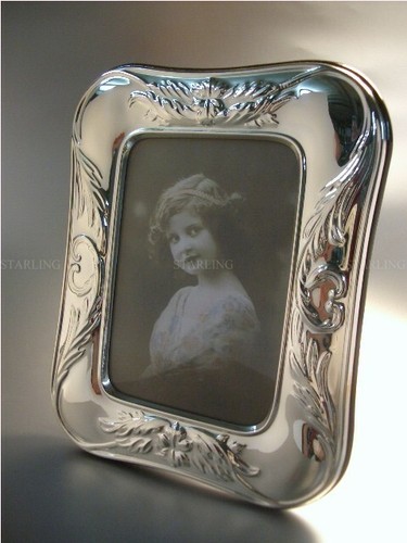 Jugendstil cadre photo - jugendstil, argent
