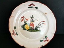 Assiette ancienne faïence de