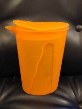 ⭕ Tupperware pichet broc jarre orange 1 litre