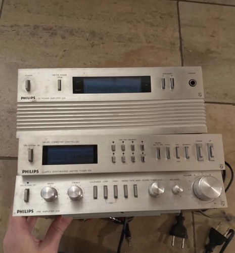 Chaîne vintage philips - hi-fi,
