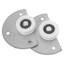  Lot de 2 poulies pour porte