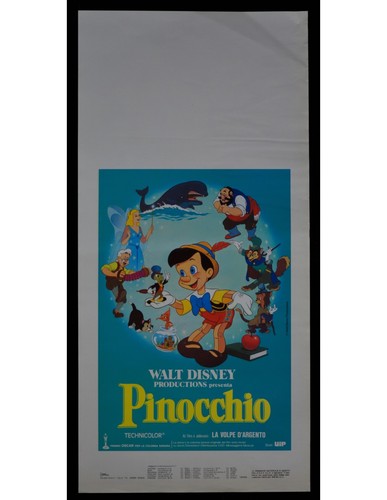 Affiche pinocchio disney - affiche,