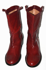 GREAT Bottines Boots à Enfiler Tout Cuir Base Pourpre T 41 COMME NEUVES