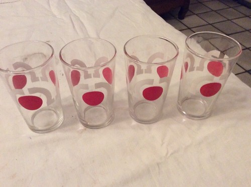 Lot verres année 60 70 - lot, 4