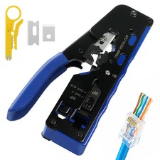 RJ45 Pince à Sertir Outil de Sertissage RJ45 Pince Sertir Traverser pour Rése...