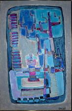 Saozi gouache et encre sur