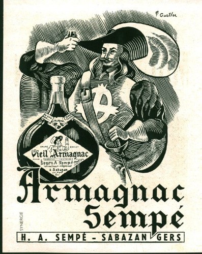 Publicité ancienne armagnac - ancienne,