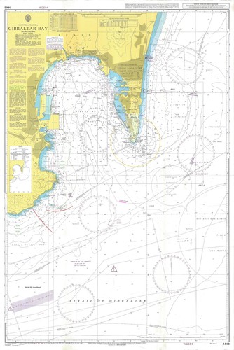 Carte marine vintage - vintage, original