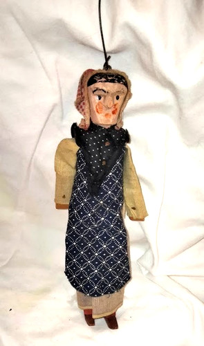 Marionnette ancienne en - marionnette,