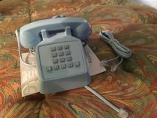 MINI BLUE  DESK REAL PHONE *