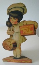 Rare PLV  carton pub Maggi