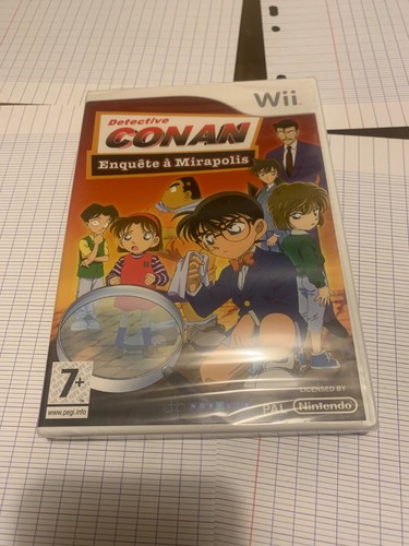 Jeu nintendo wii - nintendo, détective