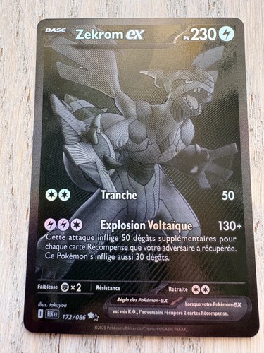 Carte pokemon zekrom - pokemon,