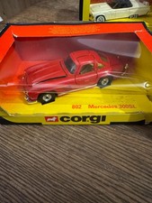 CORGI METTOY MERCEDES 300SL REF 802 1/36 MADE IN ENGLAND BOITE TRES ABIMEE