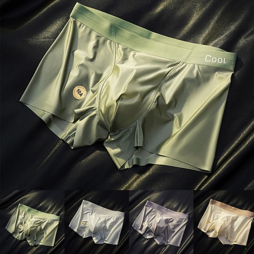 Boxer homme caleçon soie