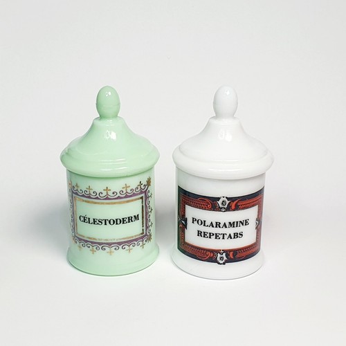 Ancien lot petits pots - 2,