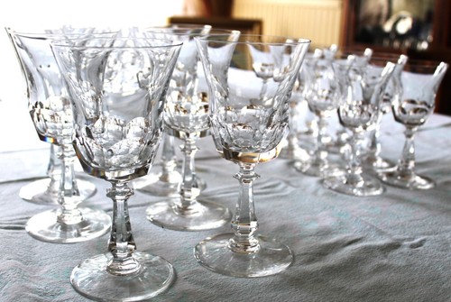 Verres cristal val saint - ,