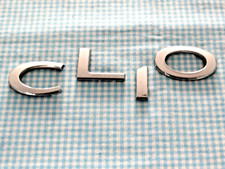 OCCASION CLIO 4 logo sigle embleme lettre lettrage arriere rear badge RENAULT