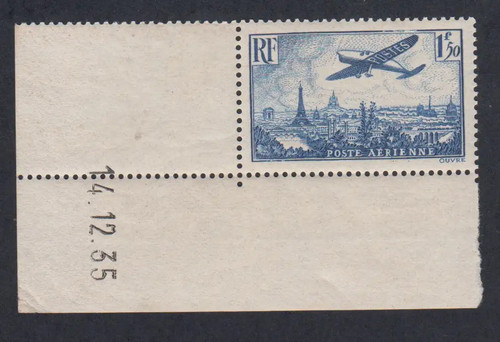 Bord feuille daté - (fr1),