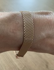 Bracelet en Maille Tissée Or rose (vendu sans Le Charm) Pandora  Reflexions