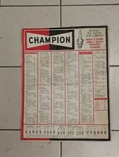 affiche publicitaire garage