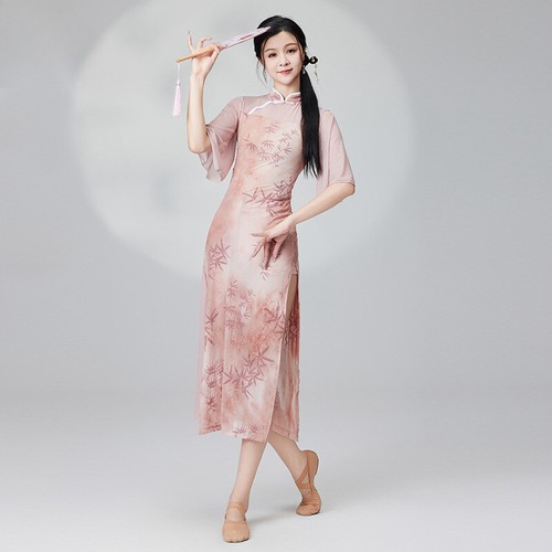 Femme qipao latin - danse, robe