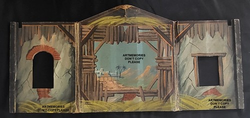 Marionnettes 19ème décor
