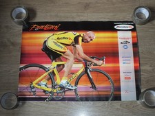 !! Ancienne affiche vélo cyclisme MARCO PANTANI MERCATONE UNO !!
