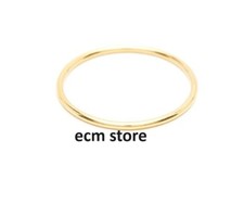 YAY Bague fine doré Taille 51