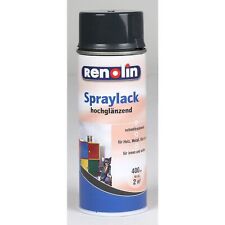 6x Renolin Peinture 0,4L Effet Couleur Extérieur Jardin Métal Bois Peintre