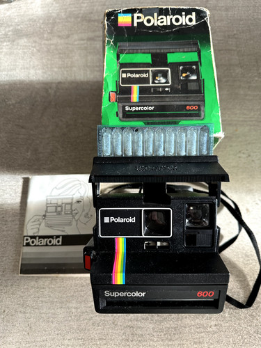 Polaroid supercolor 600 avec - polaroid,