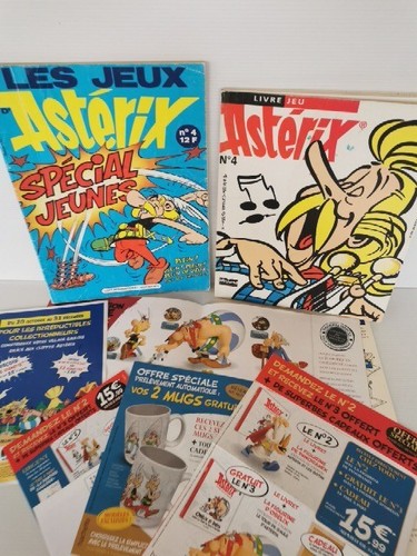 Livre jeux astérix - ,