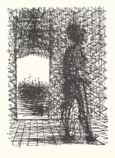 Lithographie Jean Carzou 1970