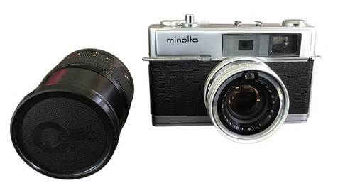 Minolta 35mm film camera - 7,