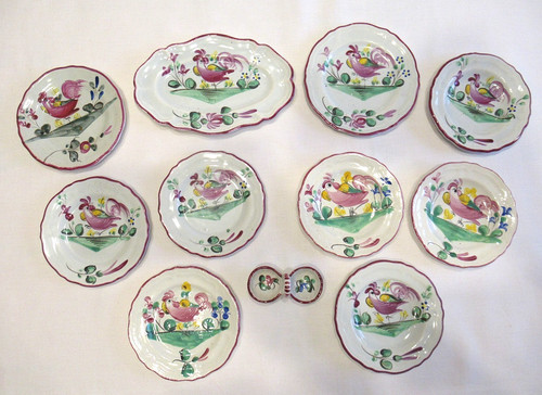 Dinette poupee faience - poupee,