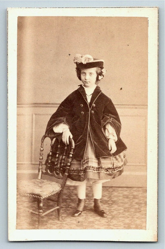 Cdv 1865 petite fille - cdv,