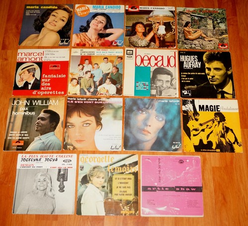Lot vinyle 45t anciens - lot,