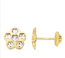 Boucles D'Oreilles Or 18K 750