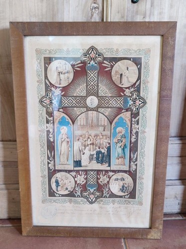 Cadre ancien souvenir - cadre,