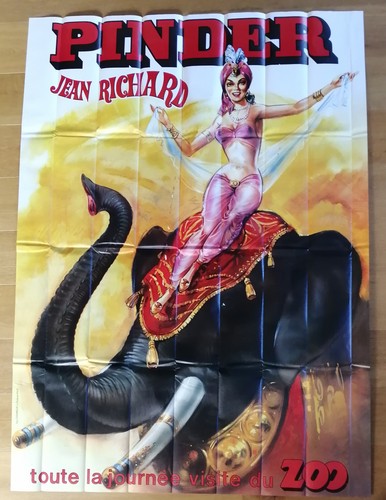 Pinder affiche cirque - pinder,