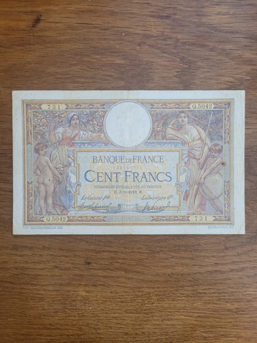 France billet ancien 100 cent - ancien,